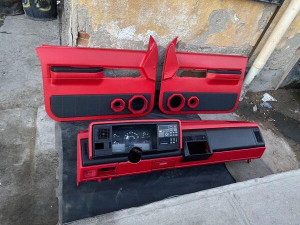 88-94 obs Chevy red dashboard and door panels