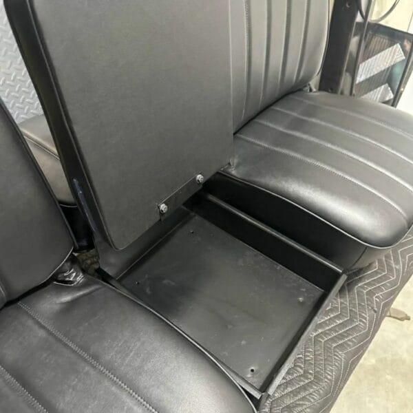 1967-1972 C10 K10 Chevy GMC Buddy Bucket Seats With Frame ORIGINAL from 1968 Dual Fold Down RARE OEM - Image 5