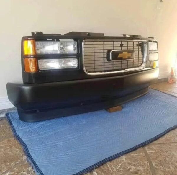 88-98 obs front grille with lights and bumper - Image 2