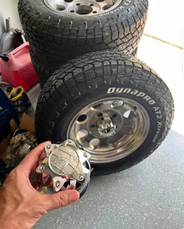 1967_1979 f100 and f150 trucks will fit these tires. The tires are new including center caps 5x5.5 bolt pattern - Image 4