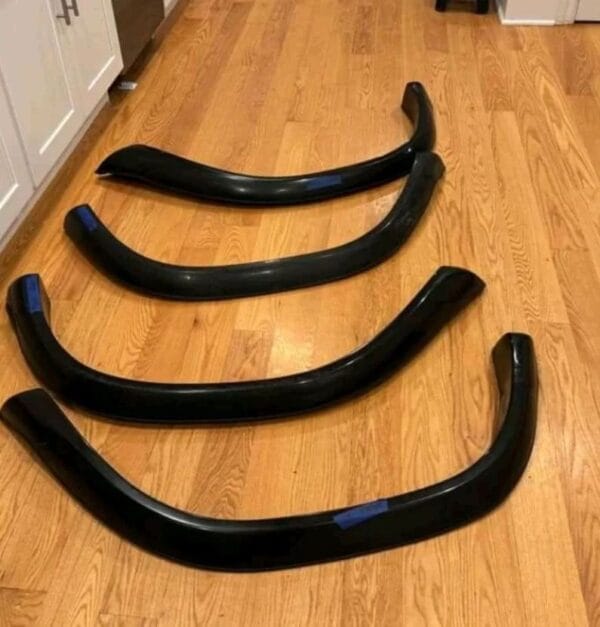 I have a full set of no cut fender flares for a 78-79 bronco.  I beilve they would work with any 73-79 f series truck aswell. They're in excellent condintion, with no cracks or scratches. These are pretty rare as only a couple of companies made no cut flares. Last picture is them on my bronco. - Image 2