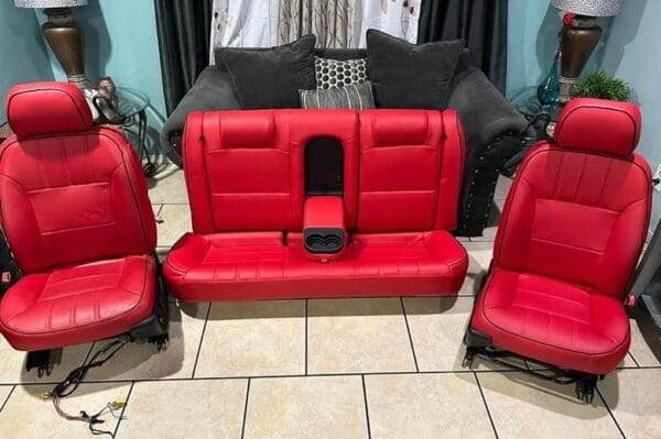 2000-2005 chevy Monte carlo red leather seats