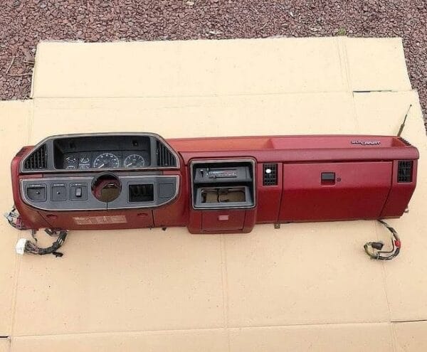 1987-1991 OEM Ford Truck F150 F250 Dash Panel Assembly Red 87-91 |T7252